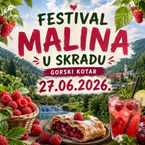Najslađi festival u Hrvatskoj: FESTIVAL MALINA u Skradu