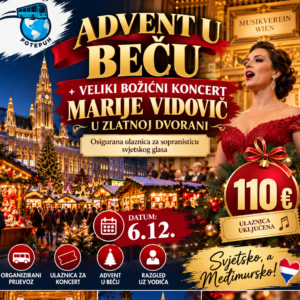 Advent u BEČU + Koncert Marije Vidović u ZLATNOJ DVORANI! ✨